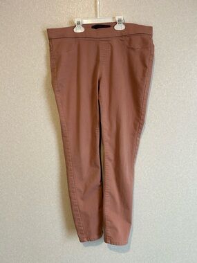 Women’s No Boundaries Blush Pink Dress Leggings For Casual Or Work Large